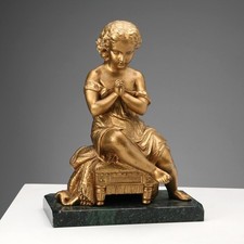 Antike Skulptur Junge Dame