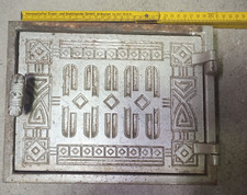 30cm x 23,5cm Alte Ofentür