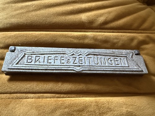 Antik briefklappe briefschlitz - briefklappe,