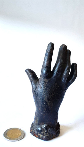 Skulptur damenhand ring - skulptur,