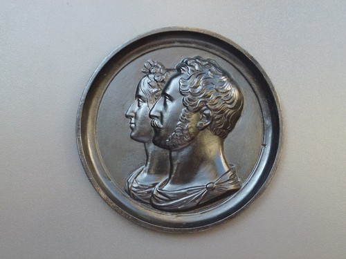 Plakette königin victoria - ",