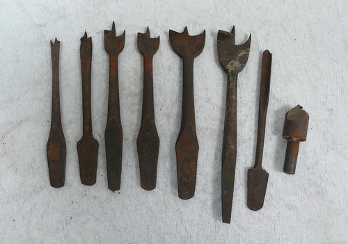 Teiliges antikes handbohrer - teiliges,