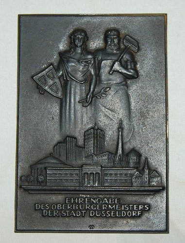 Plakette ehrengabe stadt - ehrengabe,