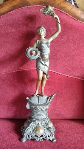 Skulptur allegorie seefunk - skulptur,,