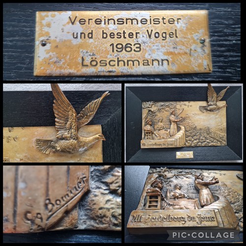 Relief bild metall - relief,