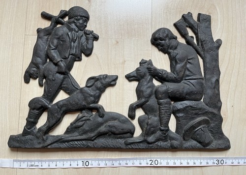 Antiker gusseisen wandschmuck - antiker,