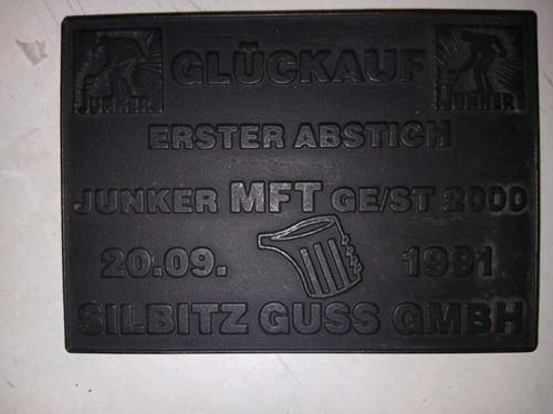 Gusseisen glückauf - , "