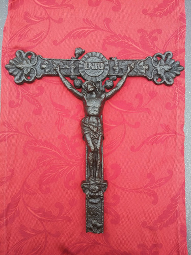 Antikes grabkreuz gusseisen - gusseisen, um