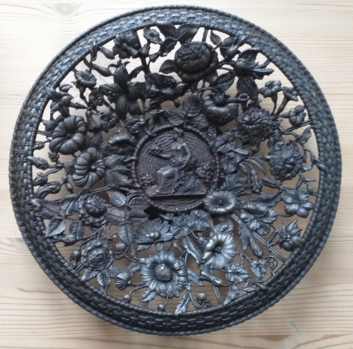 Eisen schale biedermeier stara - eisen,